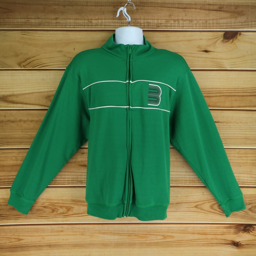 Old Navy Full Zip Activewear Jacket‎ Sweatshirt Mens Size L Green Pockets # 3
